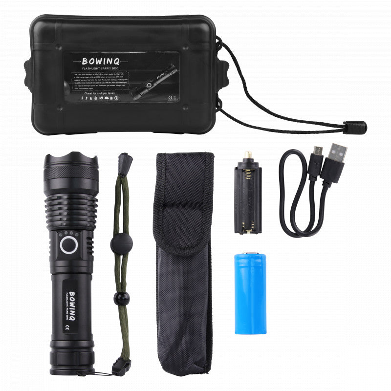 Paris 5000 - rechargeable flashlight